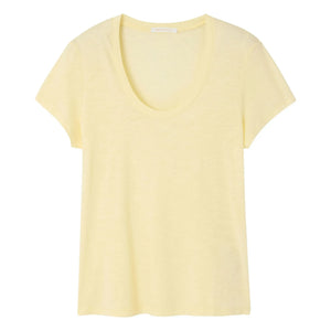 American Vintage - Jacksonville Cotton T-Shirt | Vanilla