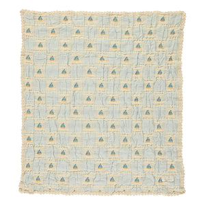 Bebe Organic - Sailor Bateaux Organic Cotton Blanket | Ecru