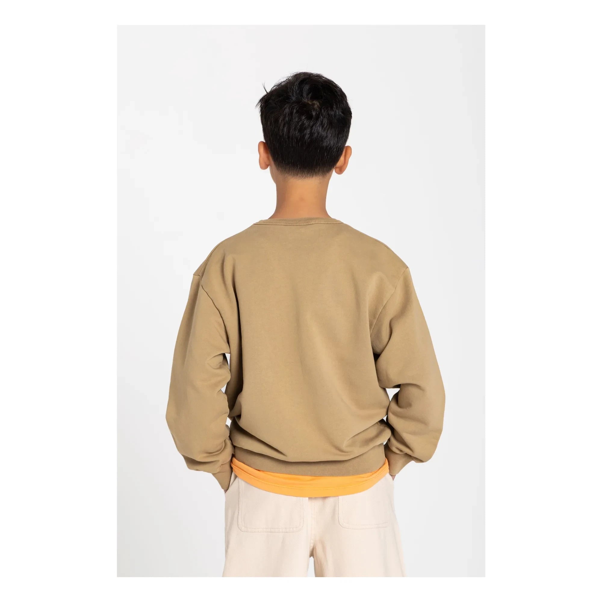 Smallable Kid - Arlo Organic Cotton Sweatshirt | Brown