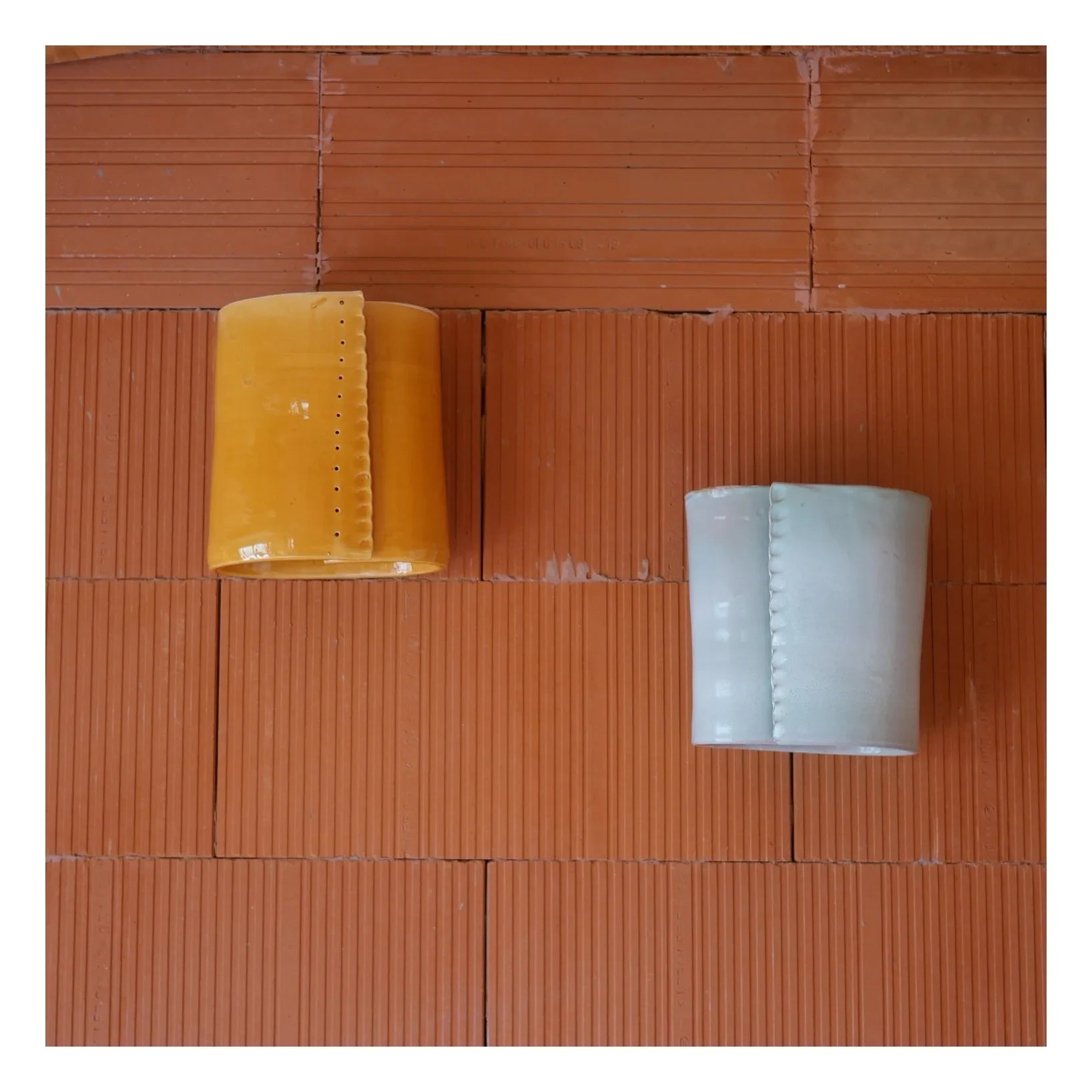 Honoré - Ines Ceramic Wall Sconce | Light Blue