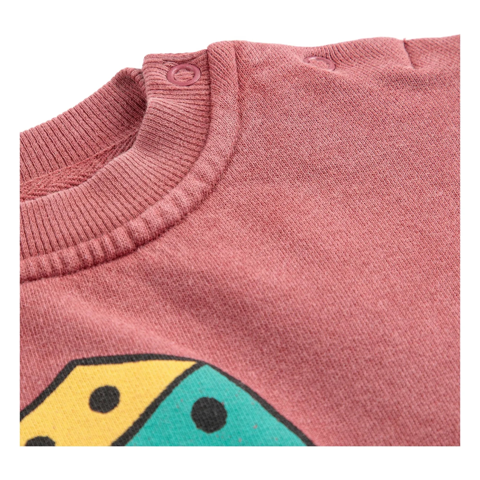 Bobo Choses - Roll The Dice Sweat Organic Cotton | Brown