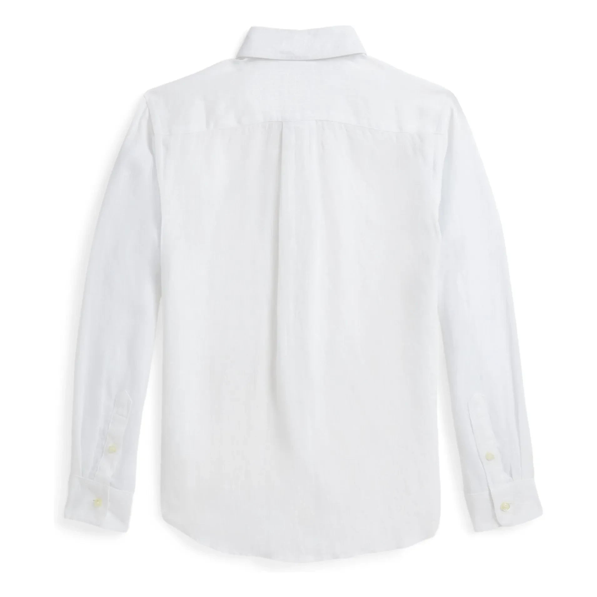 Ralph Lauren - Linen Sport Logo Shirt | White