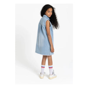 Finger in the nose - Isla Kolsuz Denim Elbise | Mavi