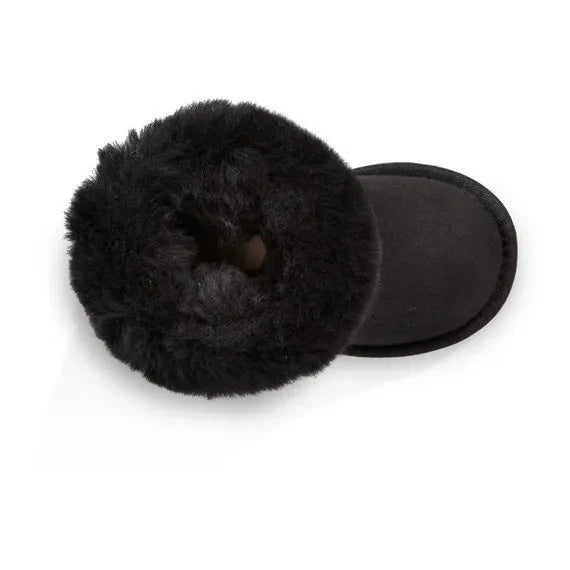 UGG - Classic II Shearling-Lined Suede Boots | Black