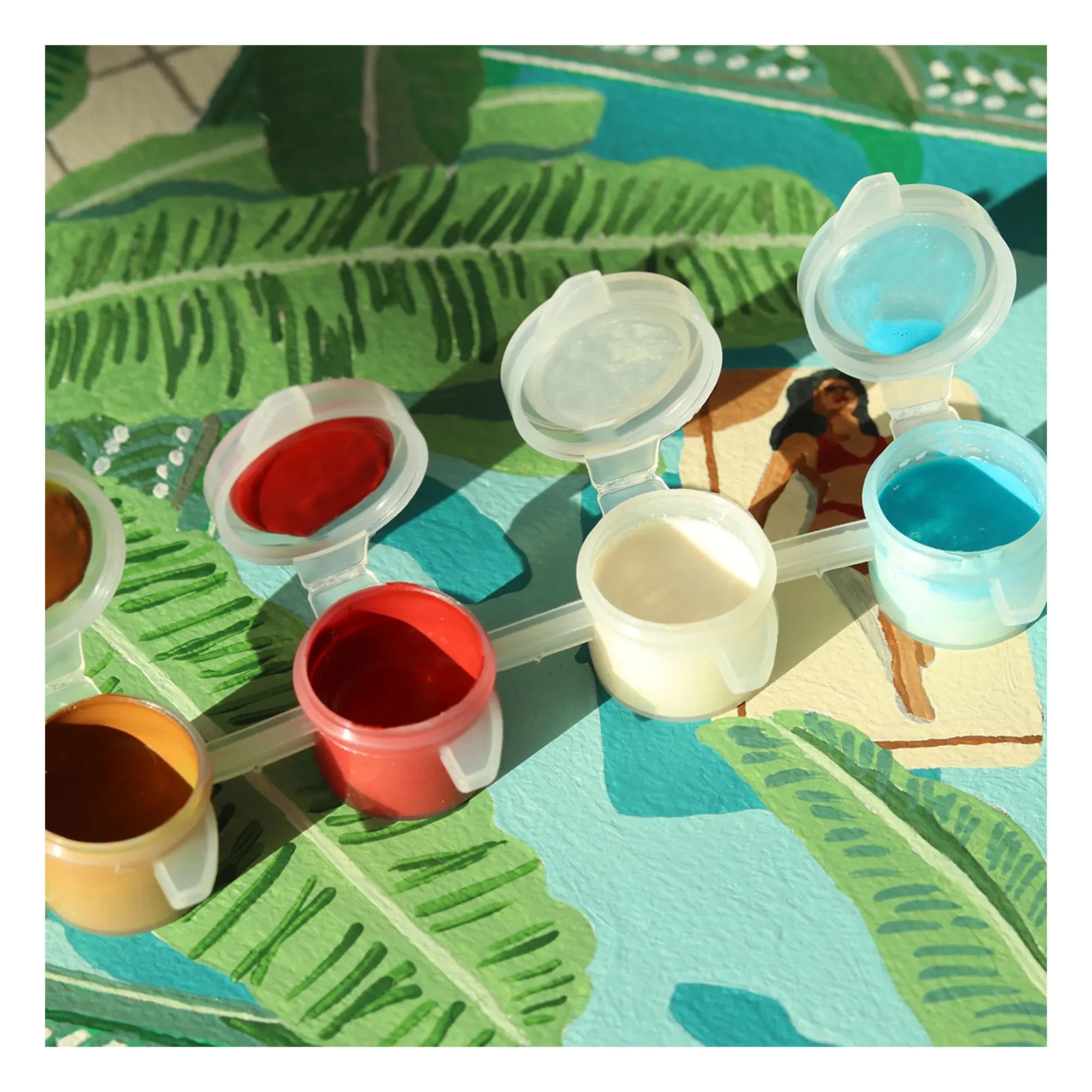La Petite Épicerie - Numbered Coloring Set - Imagination