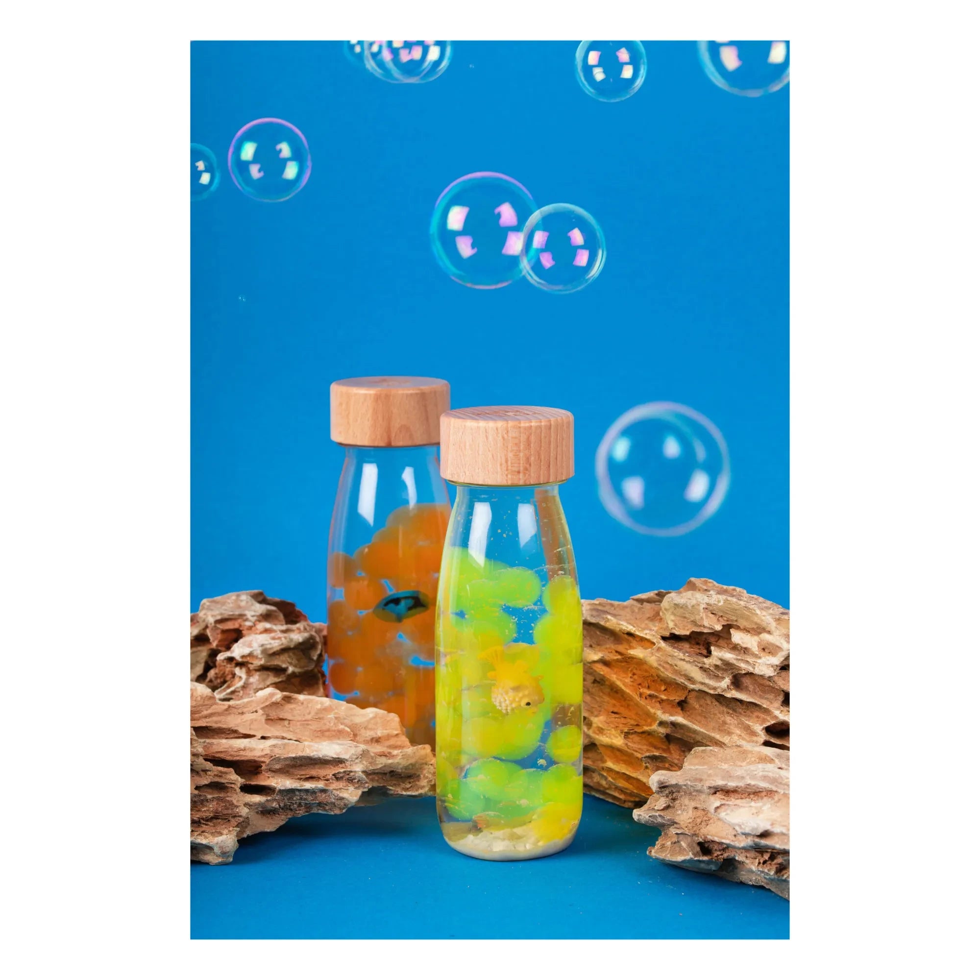 Petit Boum - Fish Sensory Bottle | Yellow