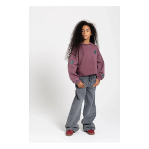 Finger in the Nose - Jean Large April | Gray Denim