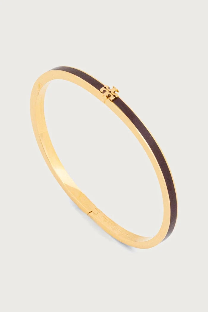Tory Burch Kadın Pirinç ve Emaye Bilezik Thin Icon