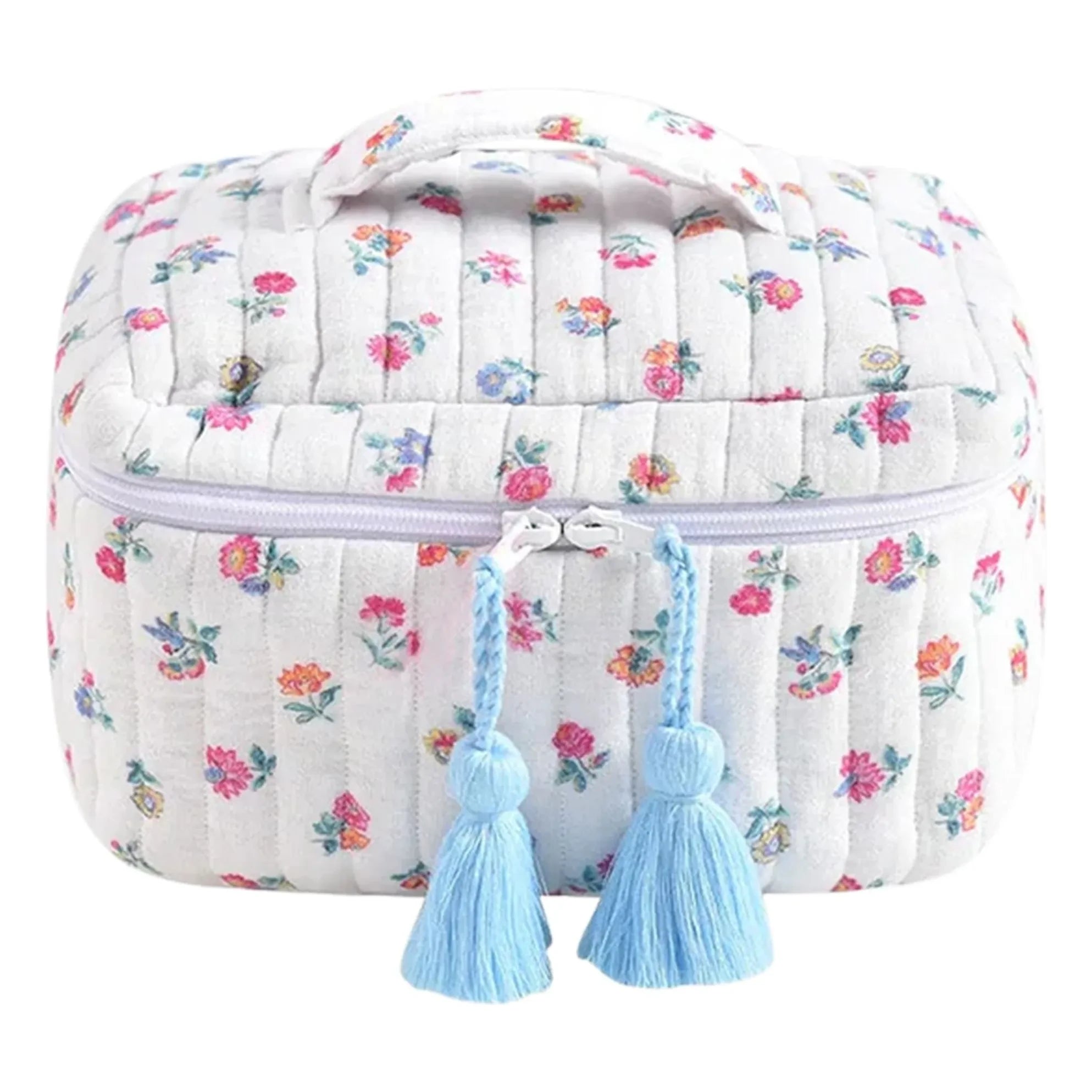 Louise Misha - Laety Cosmetic Bag | White