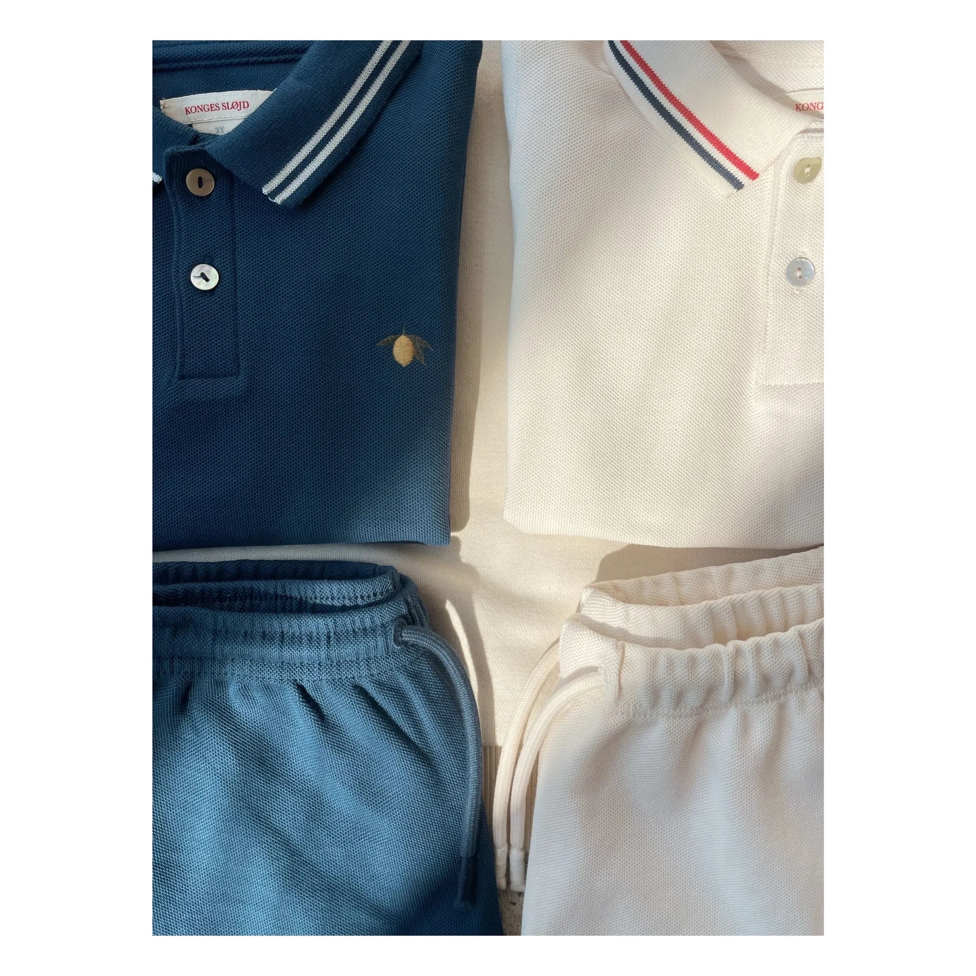 Konges Sløjd - Florian Organic Cotton Shorts | White