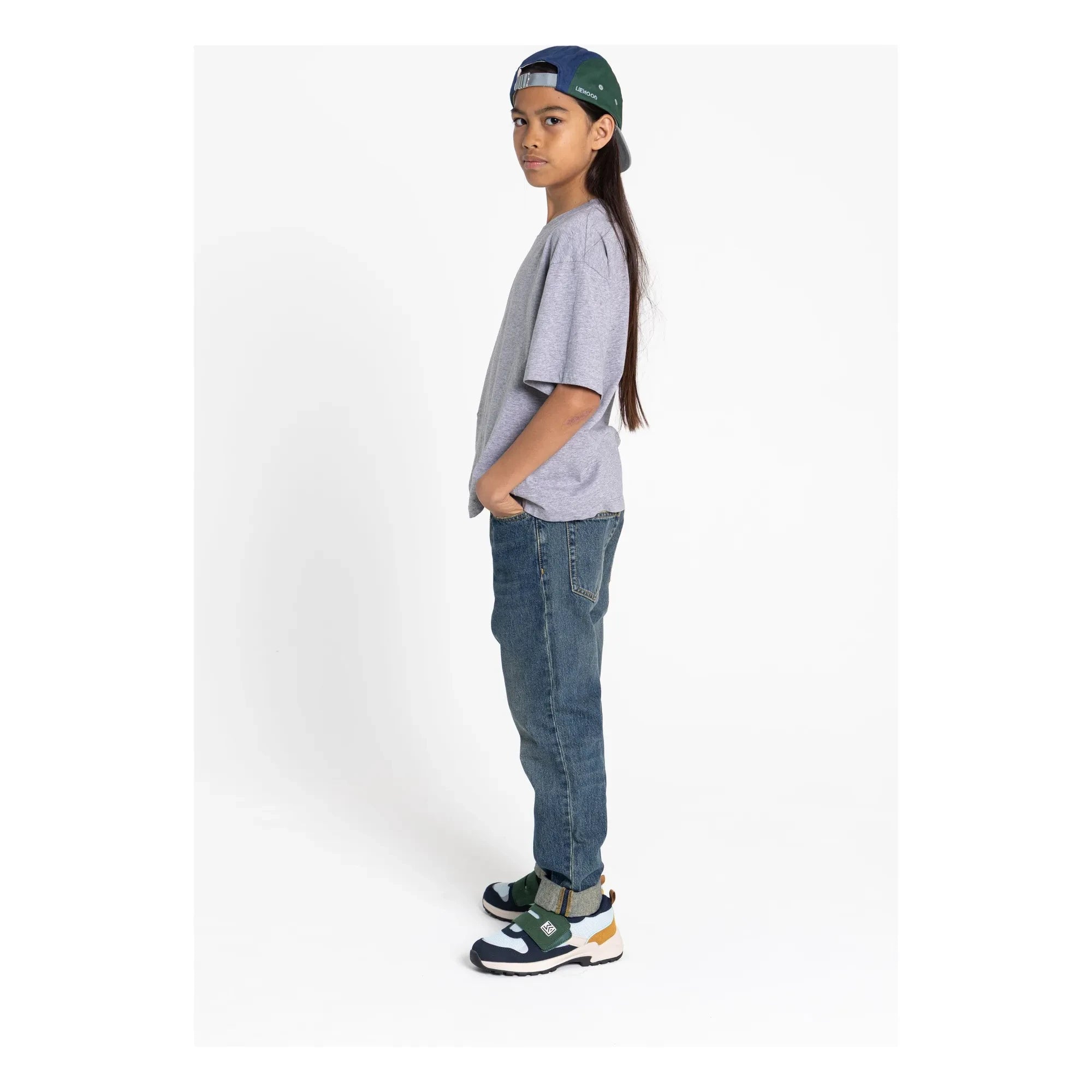 Smallable Kid - Nils Organic Cotton T-shirt | Grey Melange