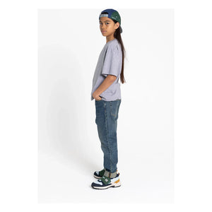Smallable Kid - Nils Organic Cotton T-shirt | Grey Melange