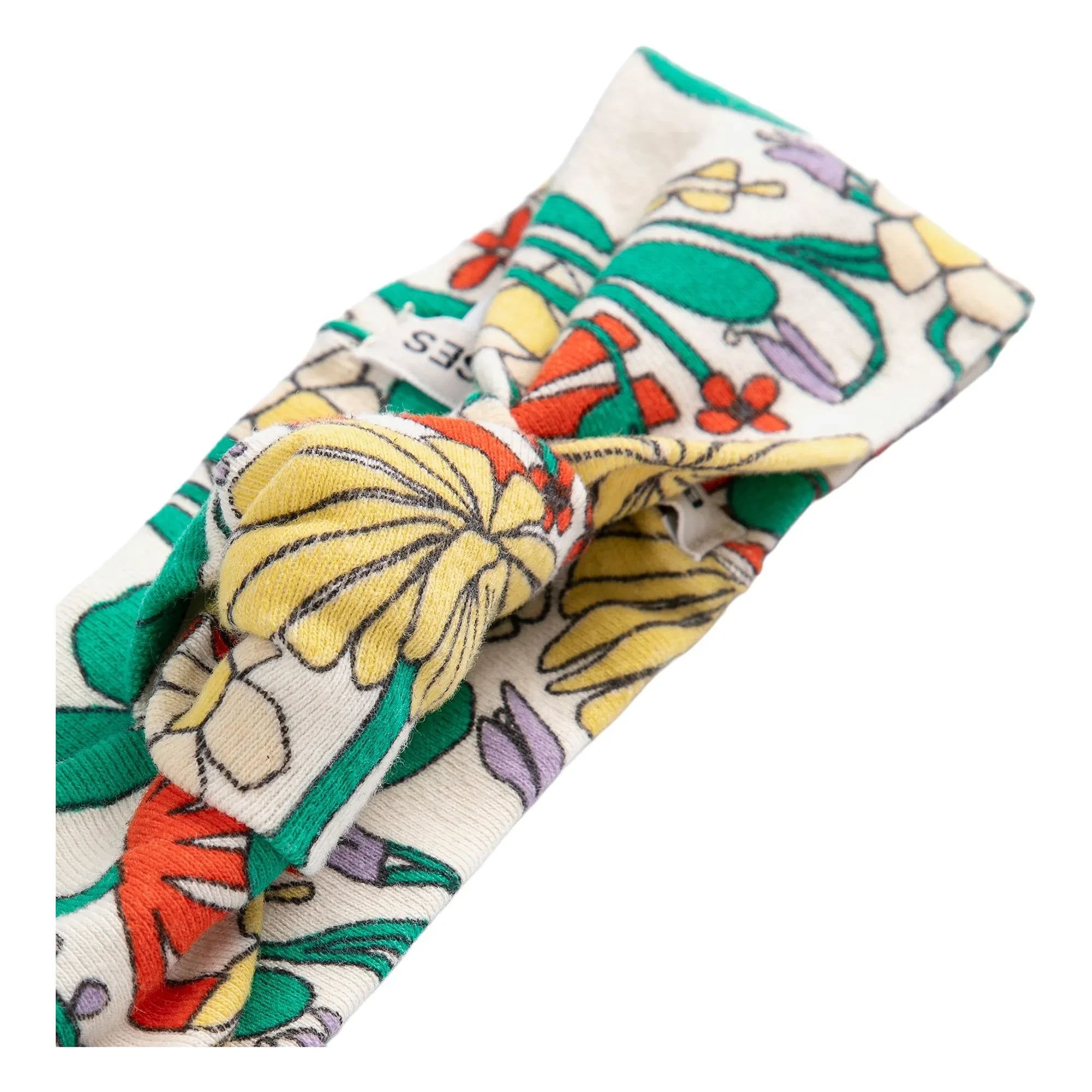 Bobo Choses - Organic Cotton Floral Headband | White