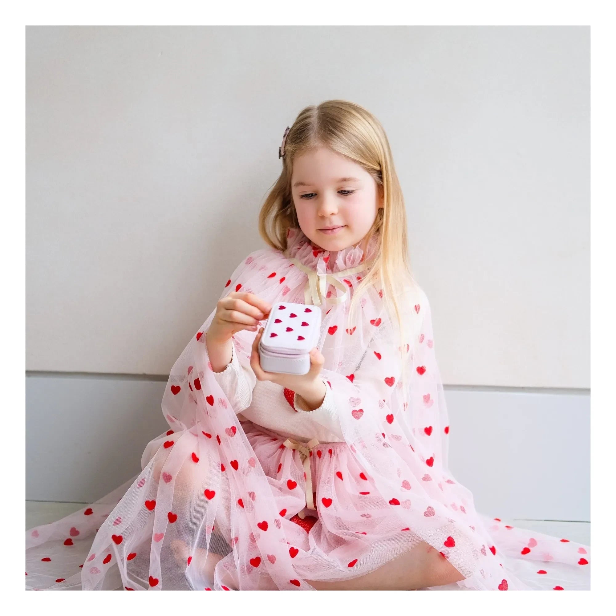 Mimi & Lula - Heart Jewelry Box | Red
