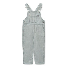 Liewood - Delani Striped Denim Overalls | Navy Blue