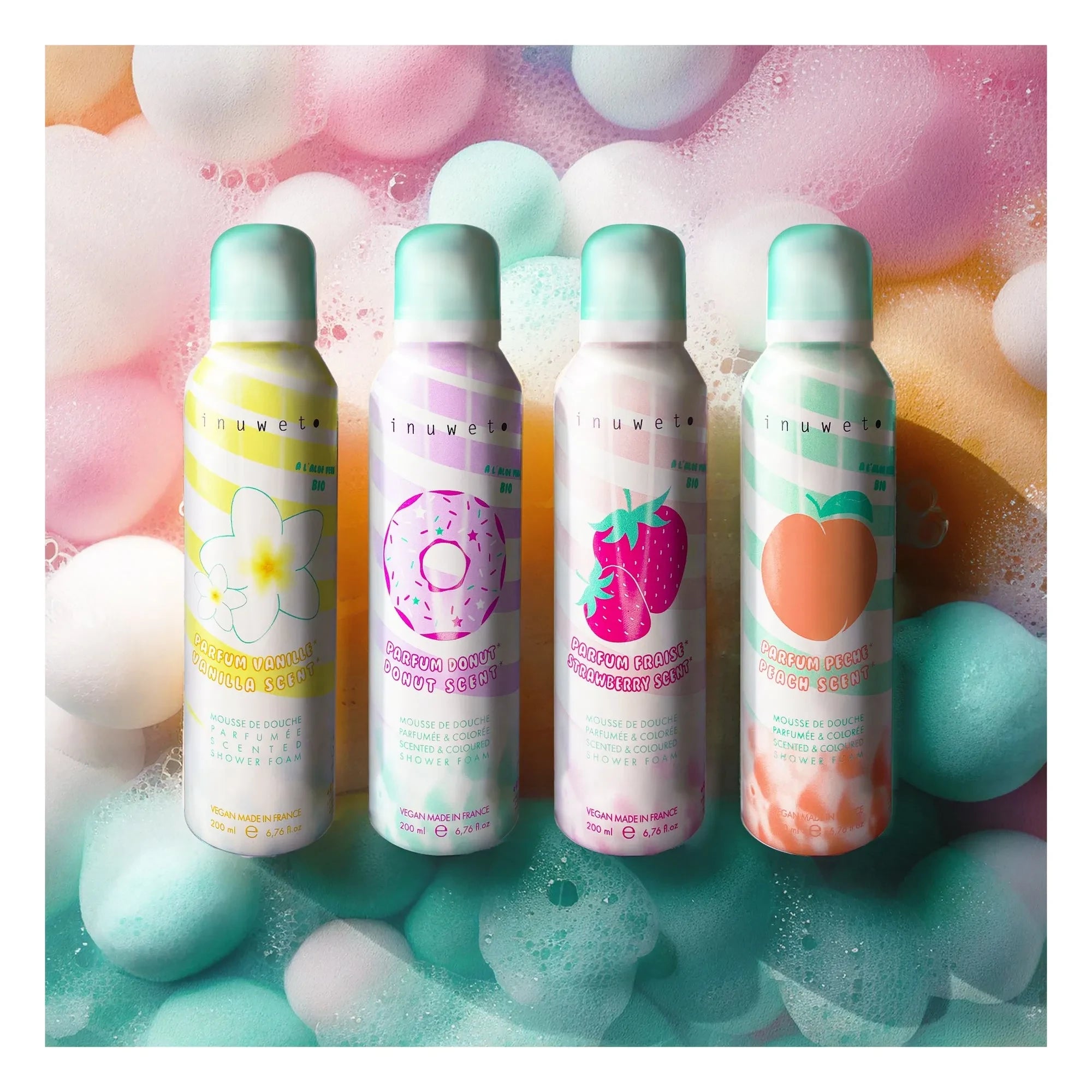 Inuwet - Donuts Shower Foam - 200 ml