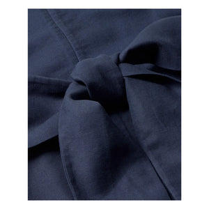 Thinking Mu - Kieran organic cotton dress | Navy Blue