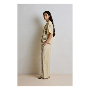 Hod - Poppy Cotton Pants | Champagne