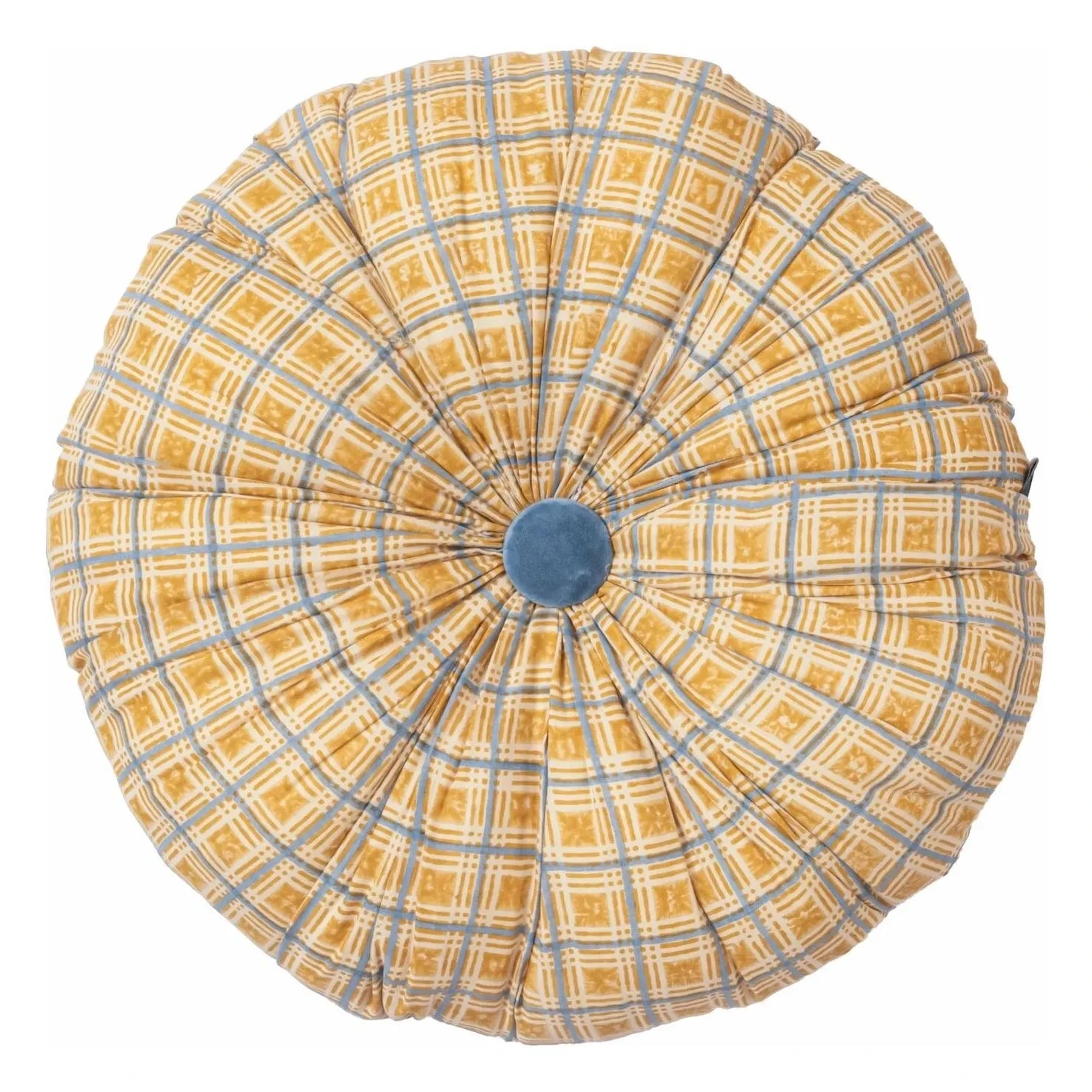 Le Monde Sauvage - Totoro Florence round cushion | Yellow
