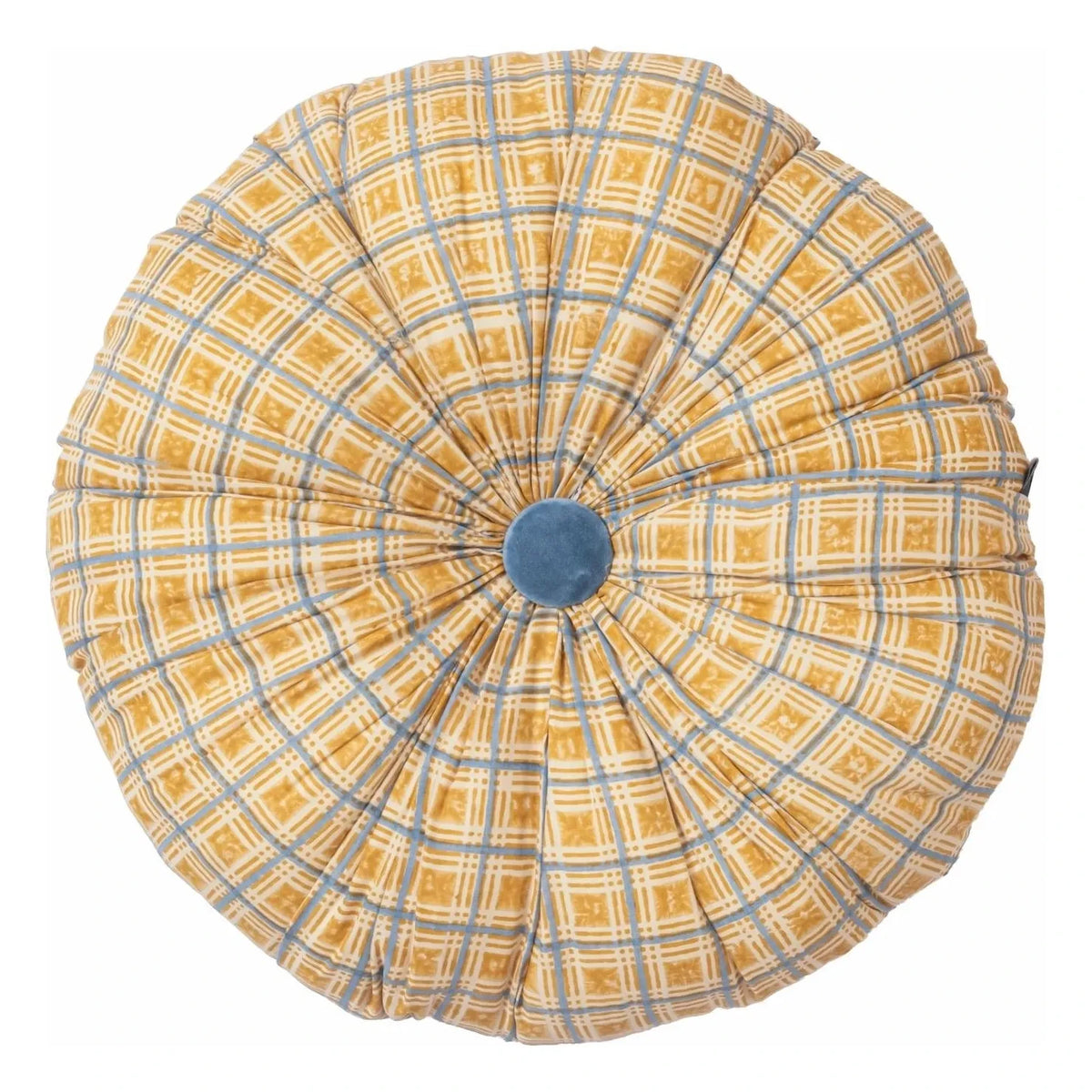 Le Monde Sauvage - Totoro Florence round cushion | Yellow