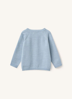 Copenhagen Colors - Merino Yün Hırka ve Tayt Seti | Açık Mavi