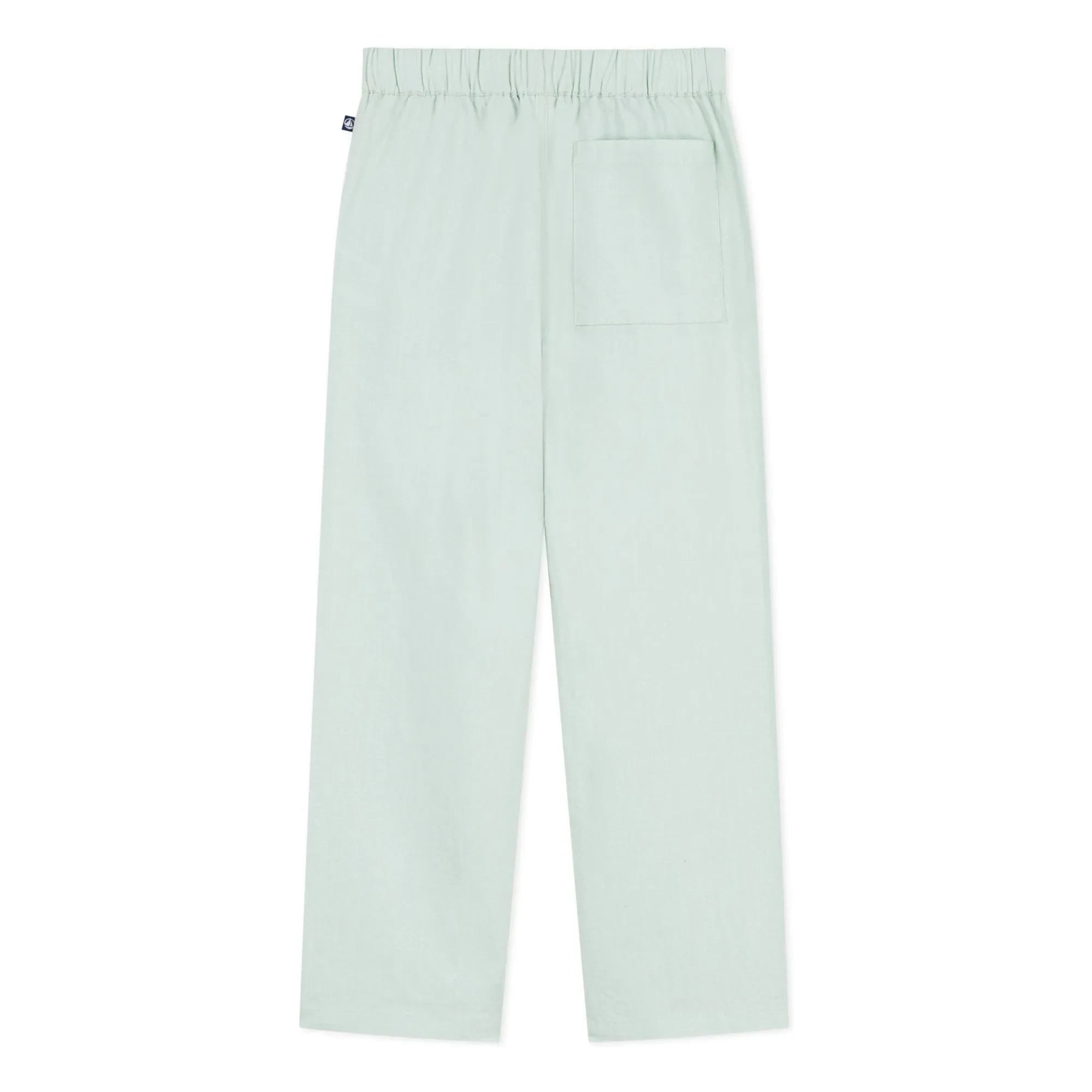 Petit Bateau - Linen Pants | Sea Green
