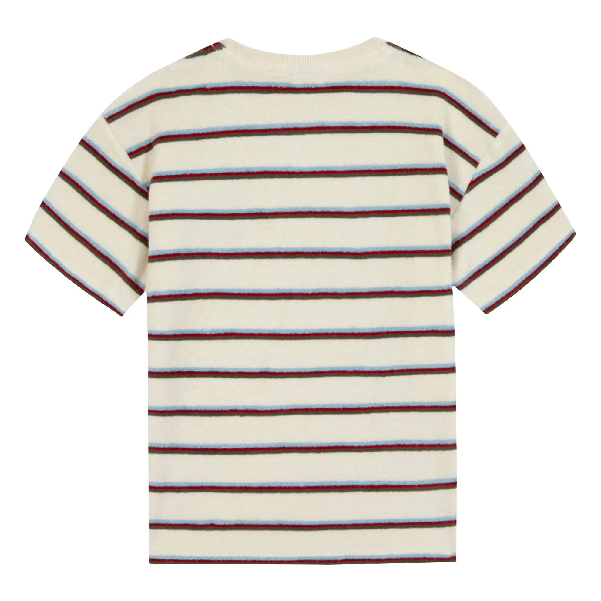 Bonton - Livo Striped Towel T-Shirt | White