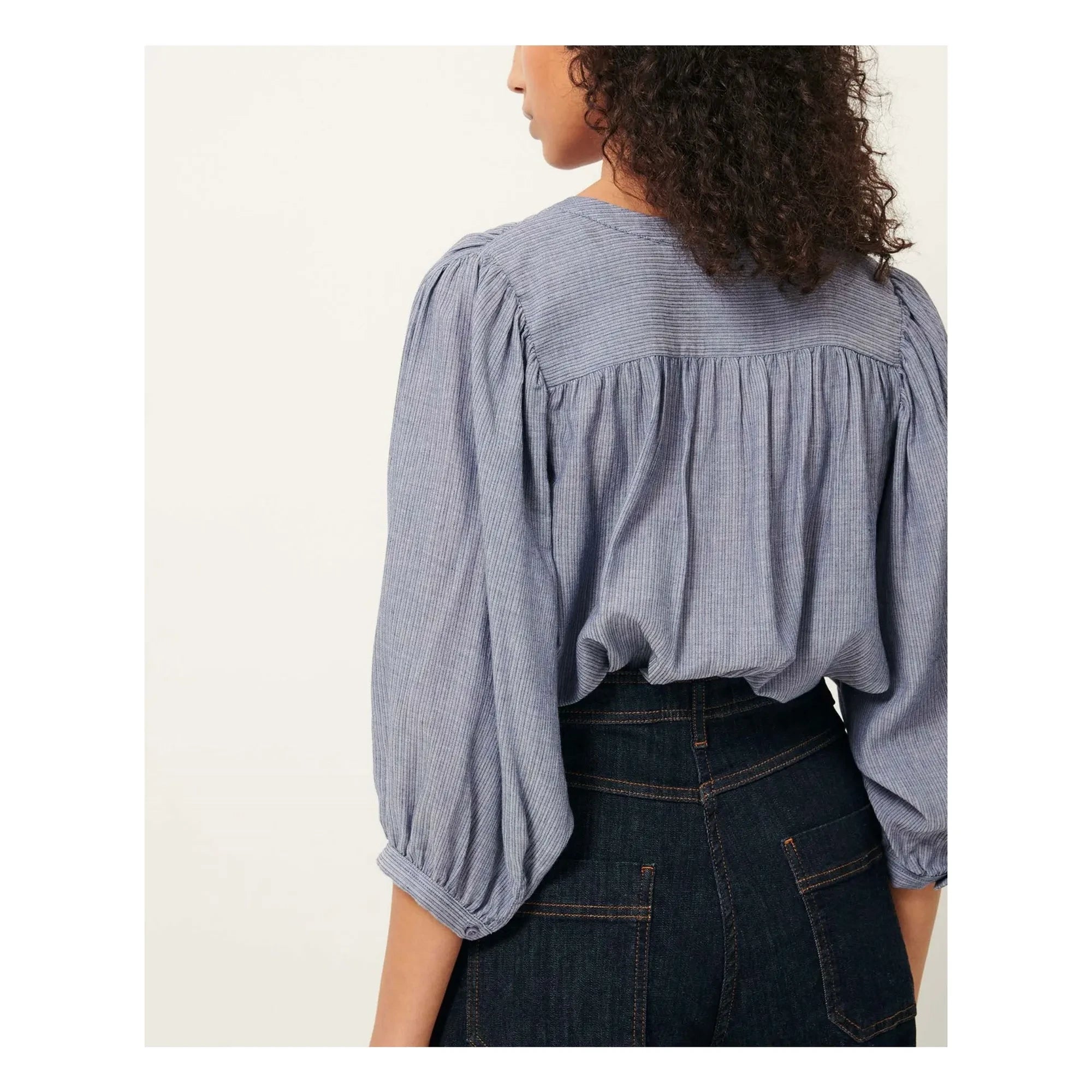 Sessùn - Striped Blouse | Blue