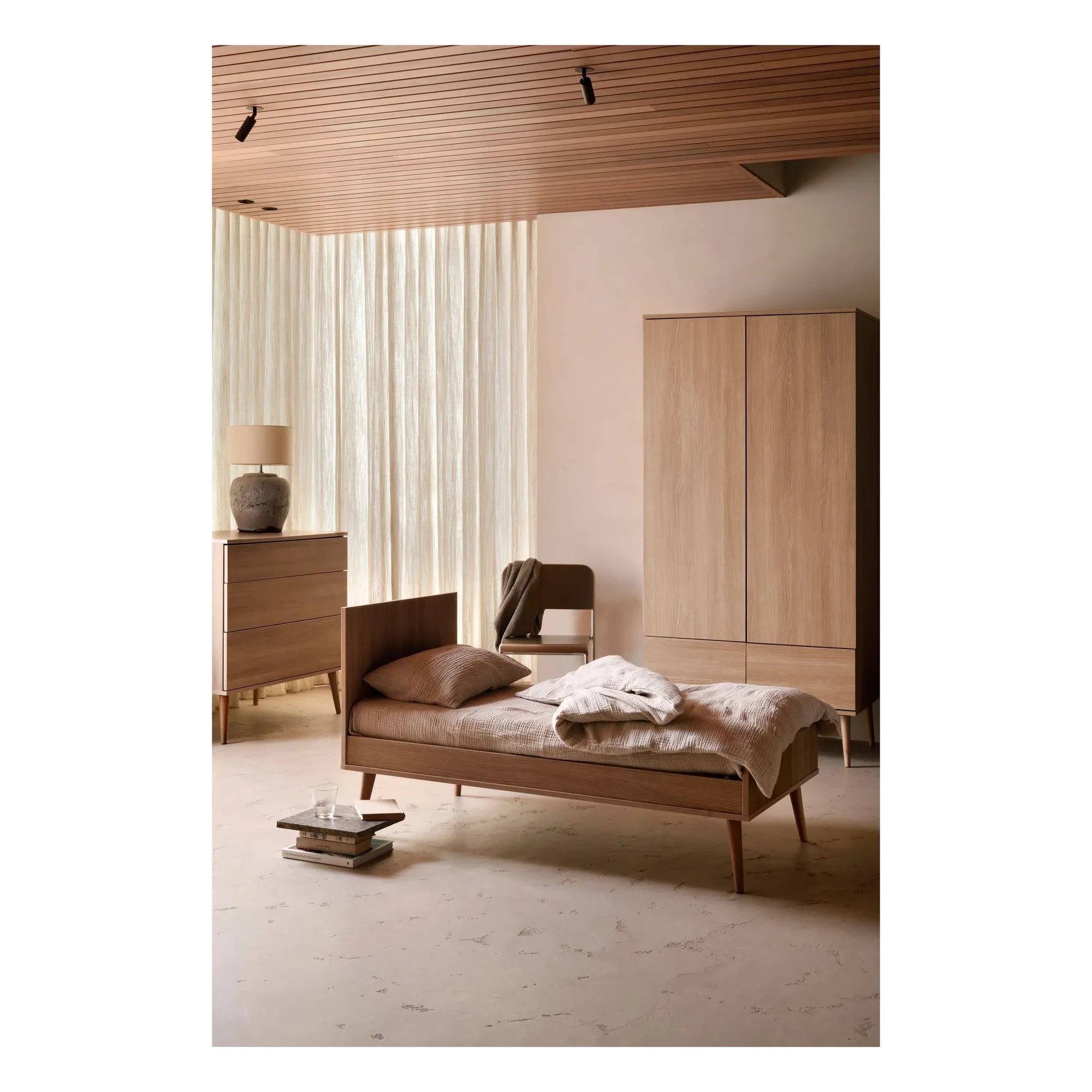 Quax - Flow Crib 70x140 cm | Honey