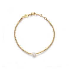 Anni Lu - Pearl Bracelet | Gold