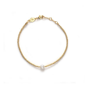 Anni Lu - Pearl Bracelet | Gold