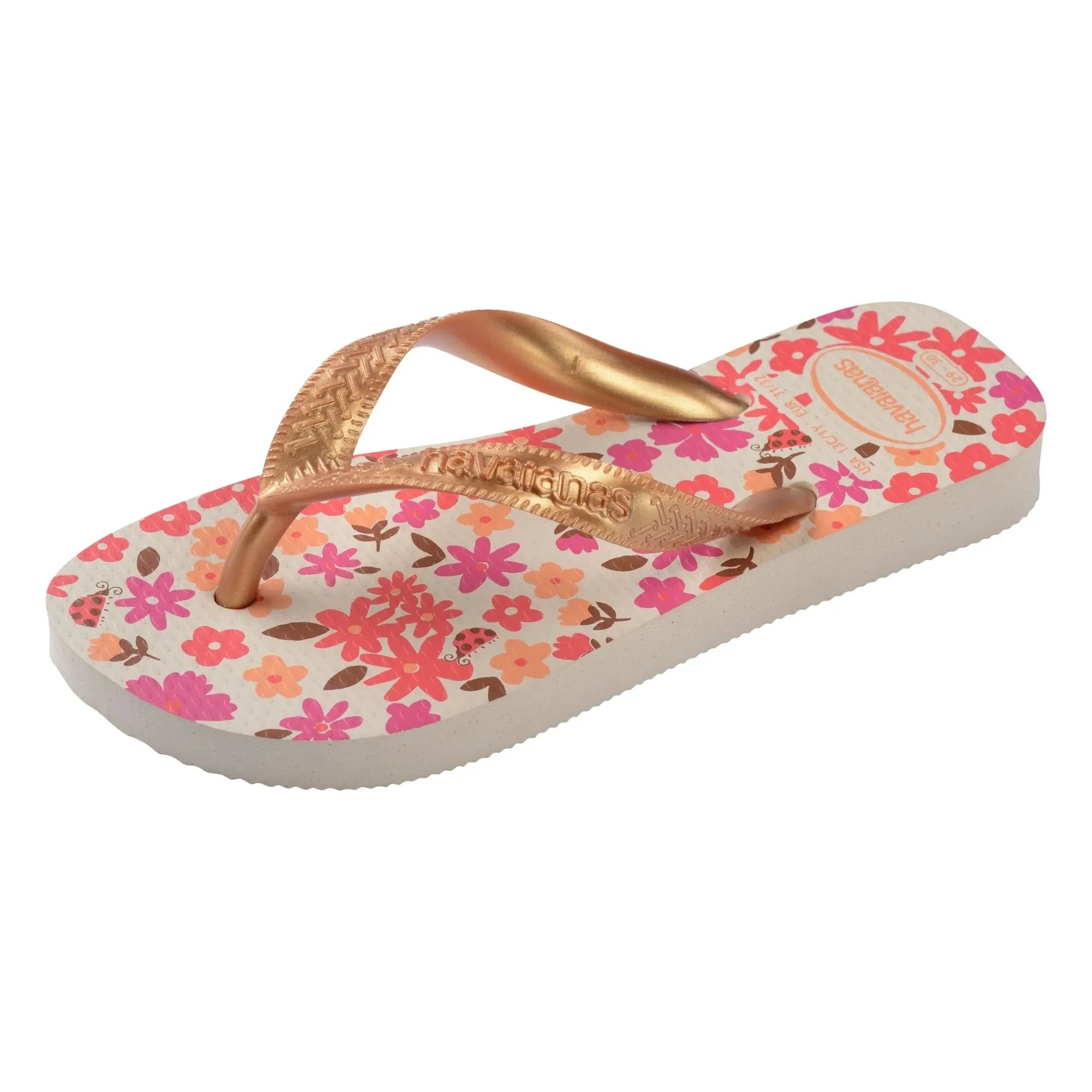 Havaianas - Flower Flip-Flops | Beige