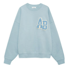 Anine Bing - Oversize Miles Letterman sweatshirt | Açık Mavi