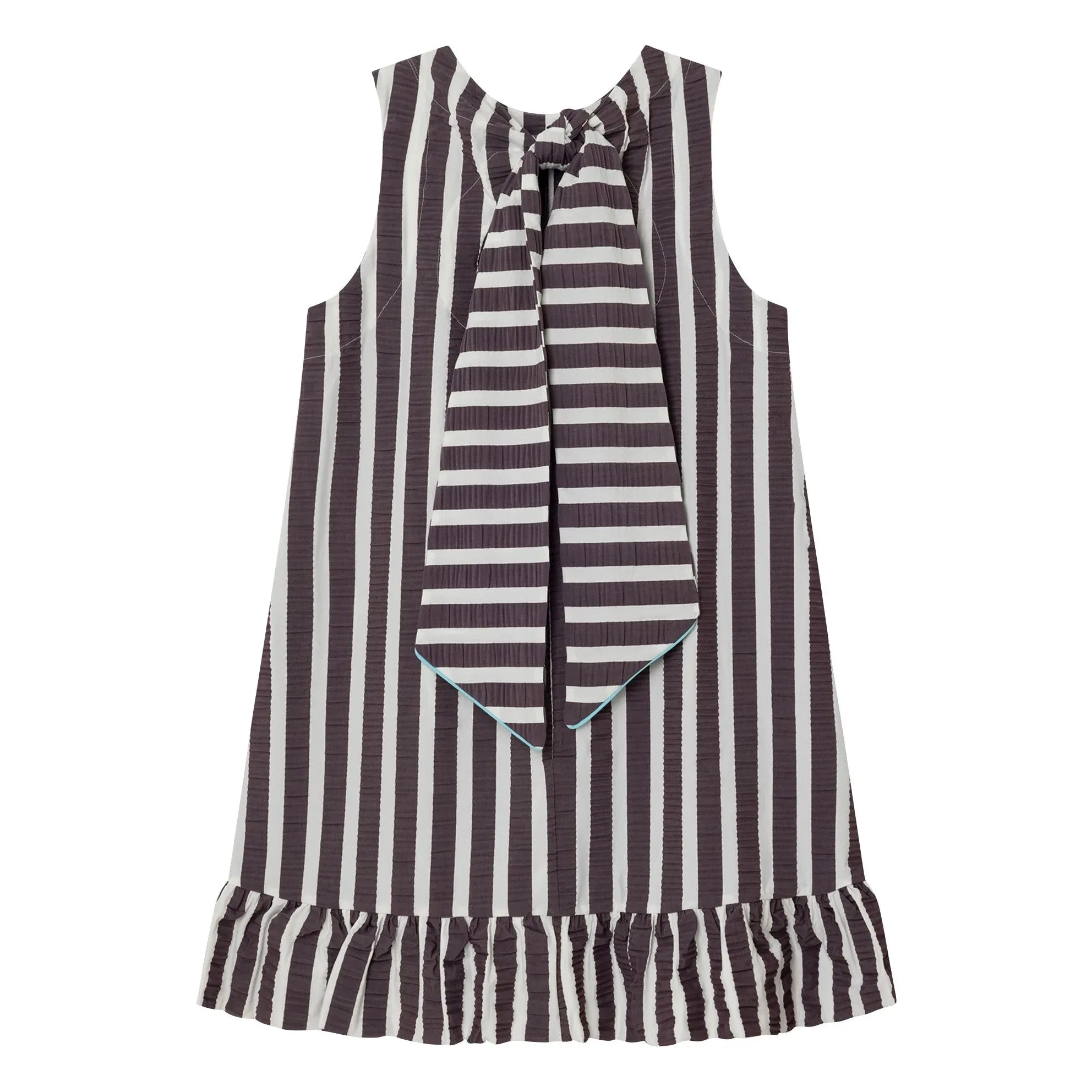 Dr Bloom - Cocomero Stripes Dress | Aubergine