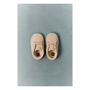 Veja - Veja x Bonpoint Baby Suede Lace-Up Sneakers | Beige