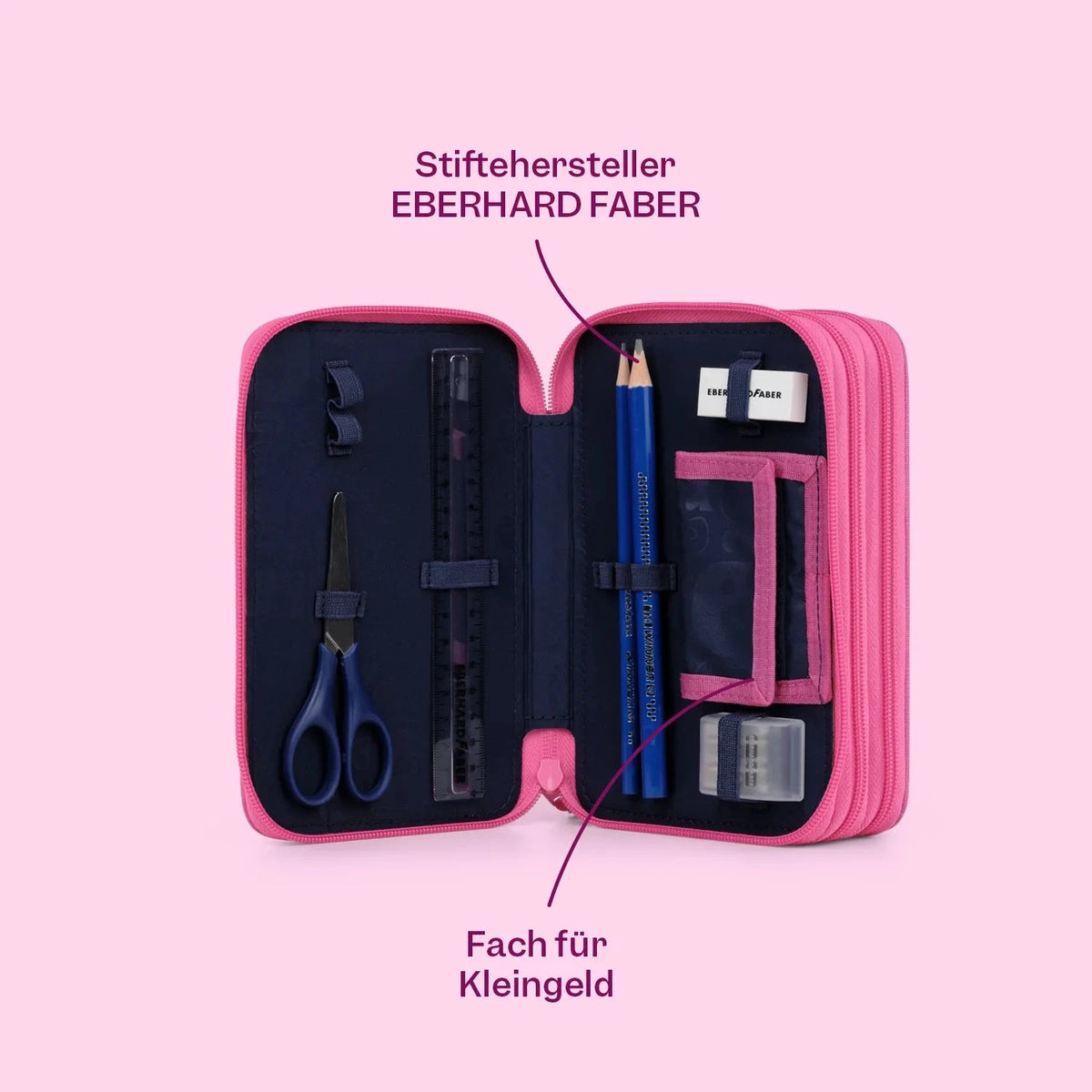 Ergobag - Hard Kalem Kutusu Maxi Girl Powbear