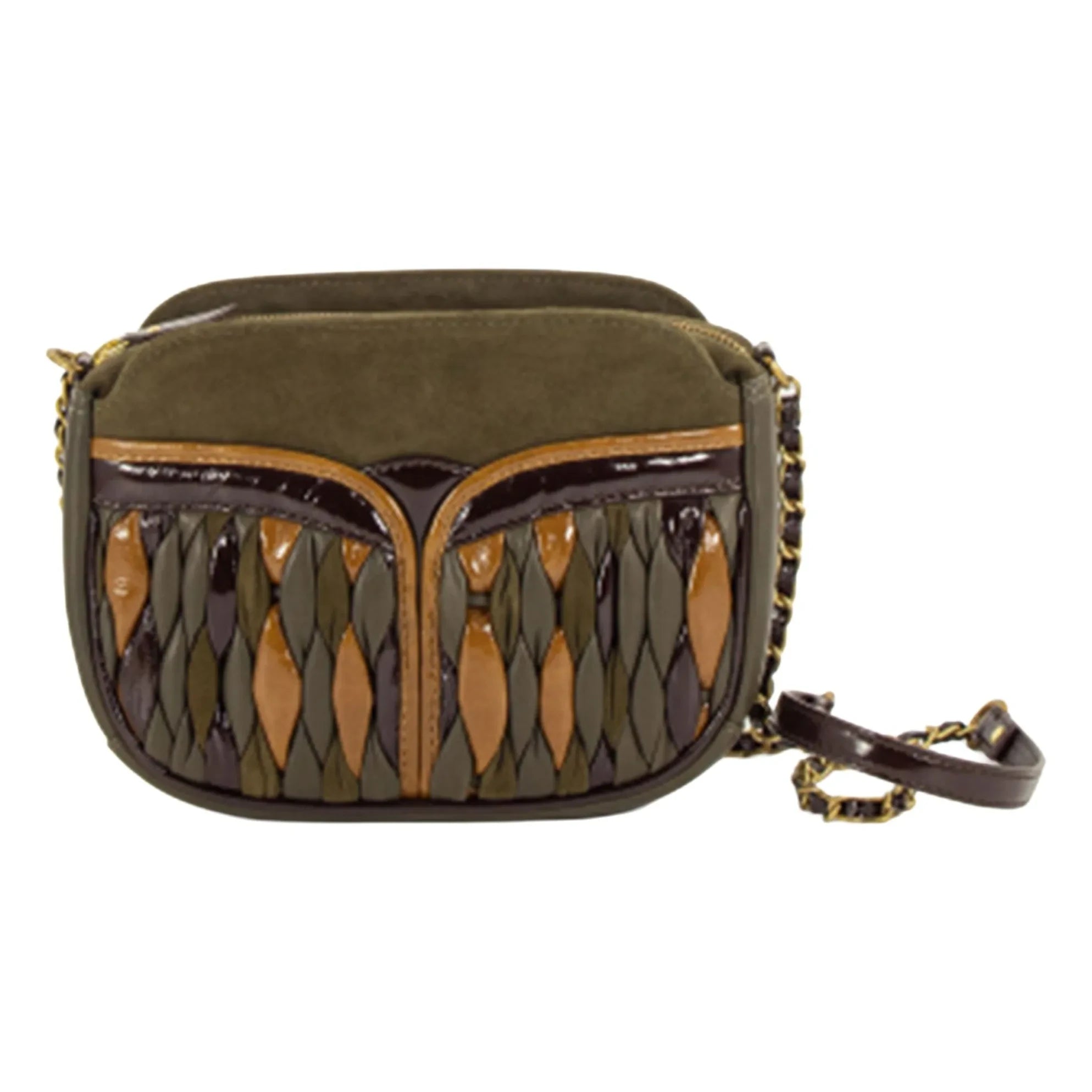 Sessùn - Divine Suede Bag | Khaki