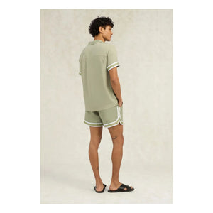 Ché Studios - VALBONNE Shirt | Beige - Green