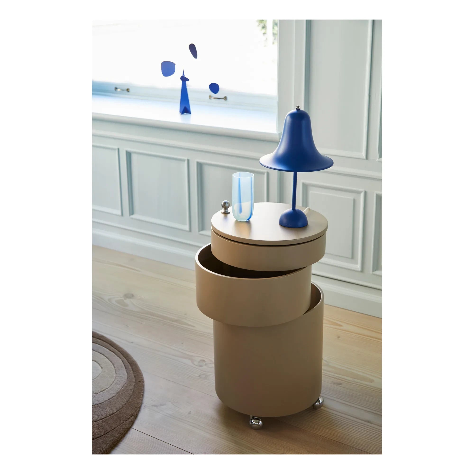 Verpan - Barboy Mobile Storage Unit | Taupe Gray