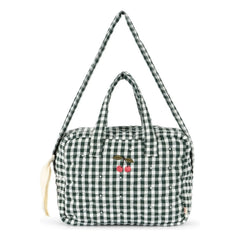 Konges Sløjd - Vichy Baby Care Bag | Dark Green