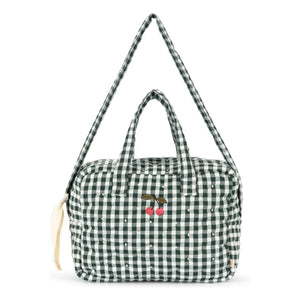 Konges Sløjd - Vichy Baby Care Bag | Dark Green