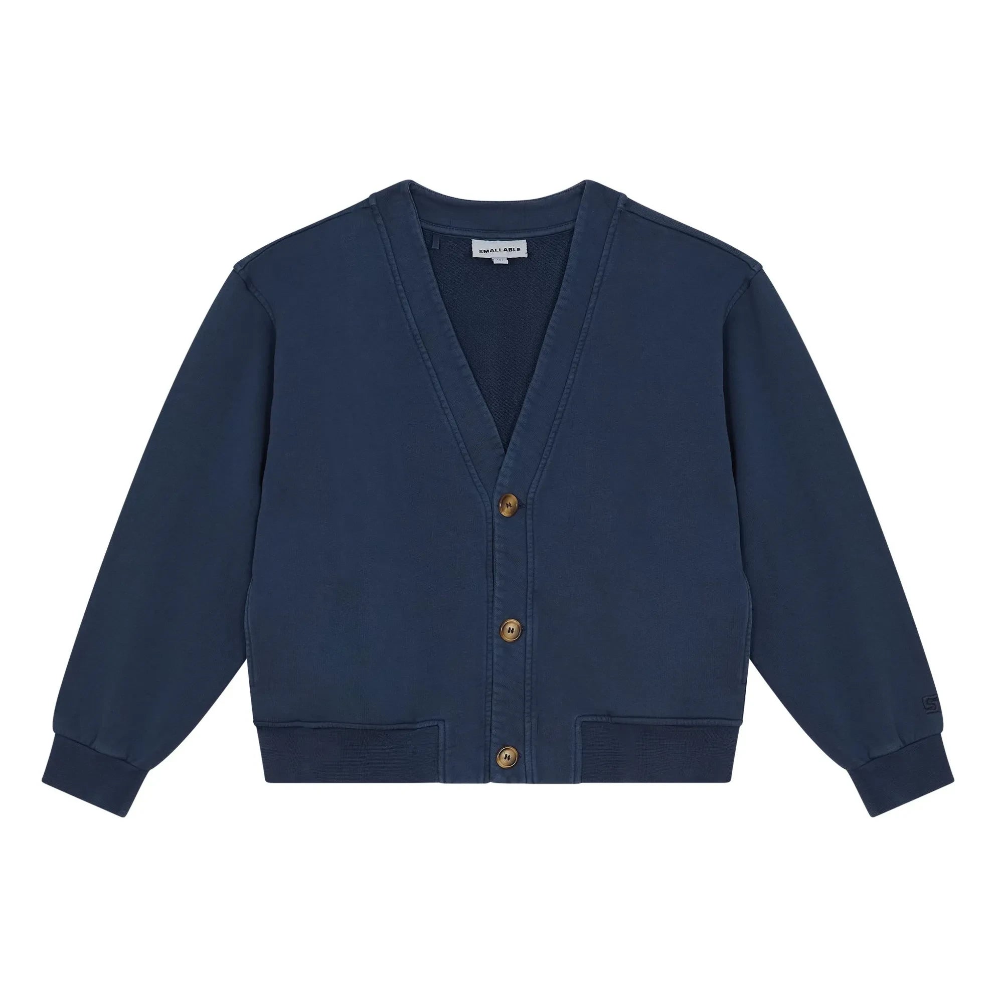 Smallable Kid - Ostmark Organic Cotton Cardigan | Night Blue