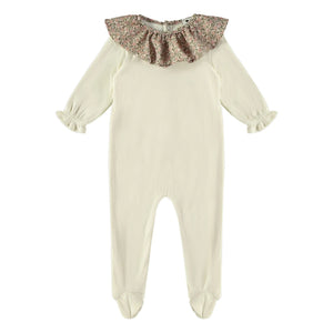 Risu Risu - Caline Organic Cotton Pajamas | Ecru
