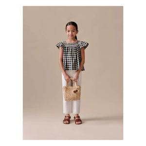 Bonpoint - Lito Raphia Bag | Natural