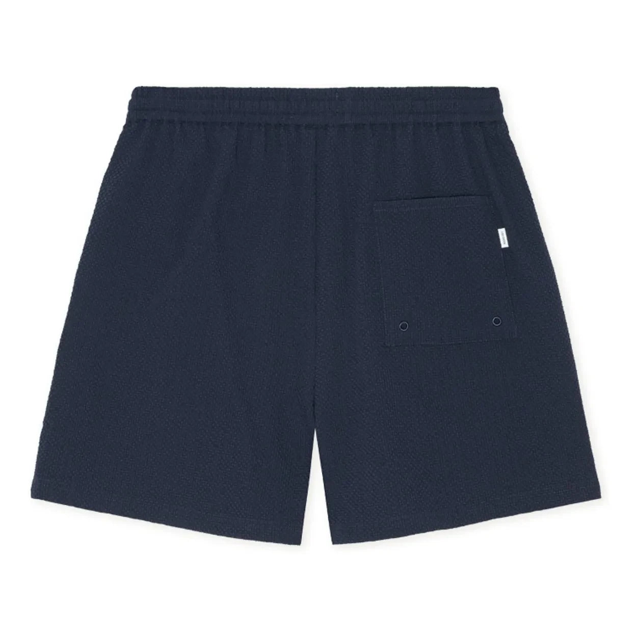 Les Deux - Stan Seersucker Swim Shorts | Dark Blue