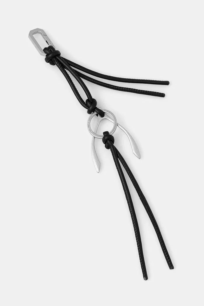 AllSaints kadın deri anahtarlık WISHBONE