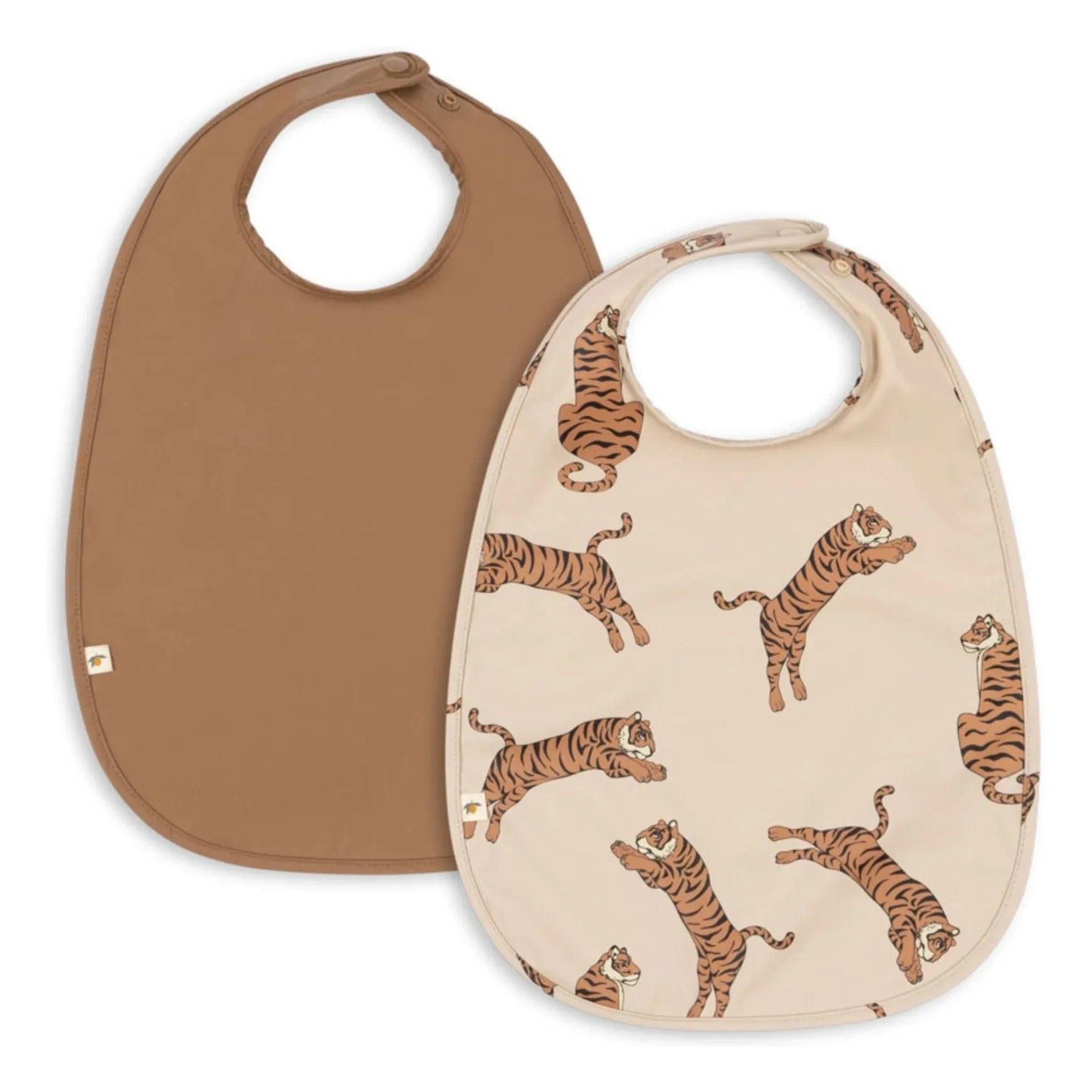 Konges Sløjd - Tiger Bebek Tulumları - 2'li Set | Kahverengi