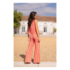 Paloma Collection - Andrea Pink Mom Pants - Women's Clothing | Pink
