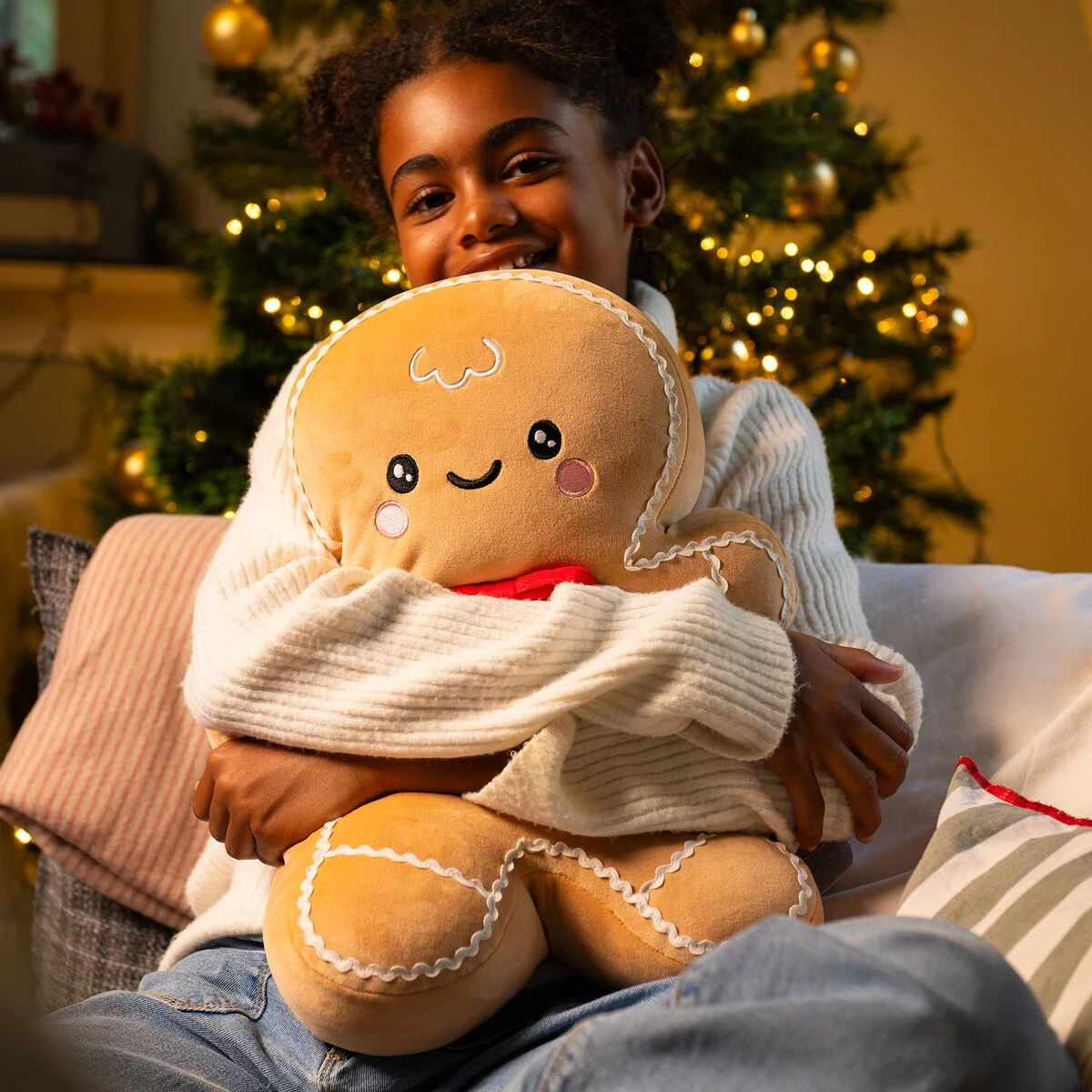 Legami - Gingerbread Noel Cushion - Super Soft!