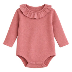 Lililotte - Pointelle Body Alma Organik Pamuk | Pembe
